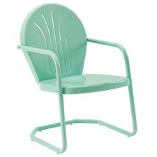 Crosley Griffith Metal Patio Chair In