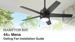 mena ceiling fan by hton bay