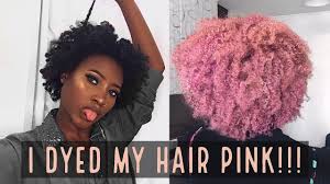 Mix & match this shirt with other items to create an avatar that is unique to you! Watch Me Color My Natural 4c Hair Pink Youtube