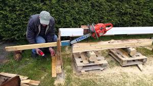 homemade chainsaw mill you
