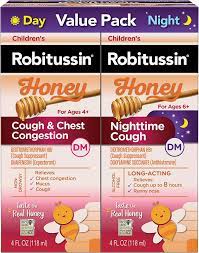 robitussin honey cough chest