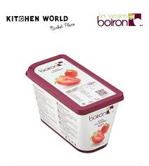 boiron strawberry puree 1kg kitchen world