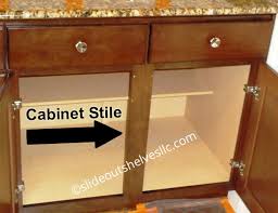 removing center stile cabinet face