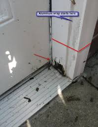 reparing wood rot on exterior door and