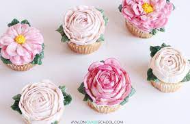how to make ercream flower cupcakes