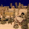 Blick auf die ortsmitte von pretzschendorf mit barockkirche. Pretzschendorfer Weihnachtsberg 48 Bastelbogen Kostenlose Bastelbogen Zum Ausdrucken