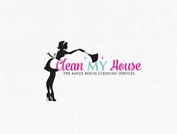 Maid Logo Design Clean House Service Logo Logos Cleaning