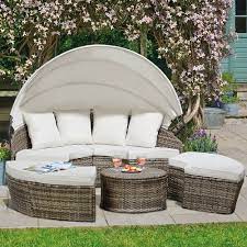 rattan day beds with covers 180cm