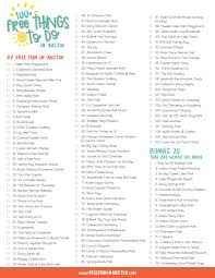free things to do in austin checklist