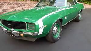 He really likes this 1969 rally sport z/28. 1969 Camaro Rs Rally Green For Sale Old Town Automobile In Maryland Youtube
