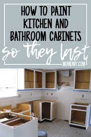 how to paint kitchen cabinets so they
