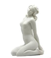 Amazon.com: Nude Naked Woman Sexy Female Erotic Art Alabaster Figure Statue  Sculpture 7.87 inches : Home & Kitchen