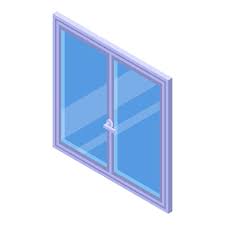 Soundproofing Modern Window Vector Icon