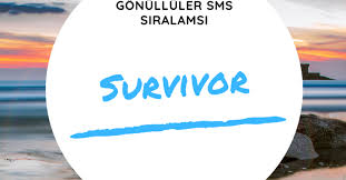 Hafta sms sıralaması belirlendi mi? Survivor 2021 5 Hafta Sms Siralamasi