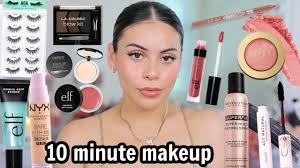 10 minute makeup routine