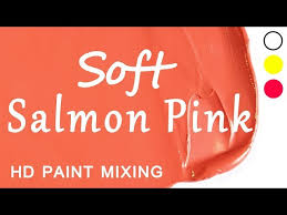 Hd Paint Mixing Soft Salmon Pink