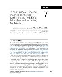 Pdf Palaeo Orinoco Pliocene Channels On The Tide