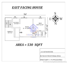 1 Bhk House Plans As Per Vastu Shastra