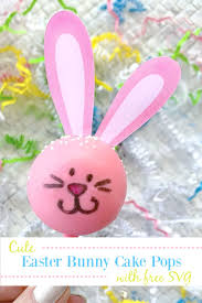 Free bunny ear template & bunny face cut files $ 0.00. Cute Easter Bunny Cake Pops 100 Directions