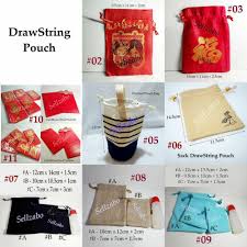 gift bags drawstring fabric cloth