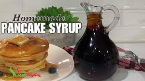 homemade maple flavored syrup recipe