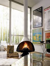 Modern Vented Fresstanding Fireplace