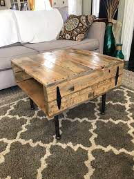 Wood Pallet Coffee Table New Zealand