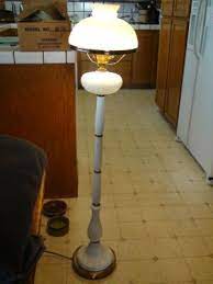 Milk Glass Lamp Glass Floor Lamp