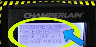 how to fix excessive closing force