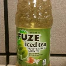 calories in fuze green tea with honey