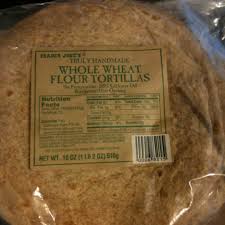 handmade whole wheat flour tortillas