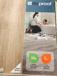 Leave proper expansion space around flange and use a premium waterproof 100% silicone caulk. Lifeproof Vinyl Floor Installation Perfect For Kitchens Bathrooms
