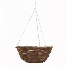 Maybe you would like to learn more about one of these? 16in Rattan Hanging Basket Hanging Baskets Polhill Garden Centre
