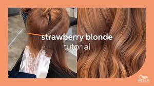 how to create strawberry blonde pieces
