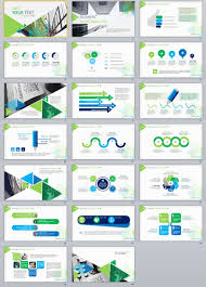 20 Green Report Powerpoint Presentation Template