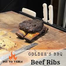 goldee s beef ribs pit to table bbq
