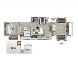 2023 sabre 37fll front living room 5th