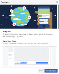 Facebooks New Nonprofit Business Page Template Mayecreate Design
