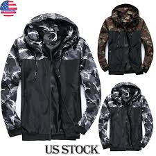 Mens Winter Jacket Army Military Camouflage Tactical Hunting Waterproof Coat Usa
