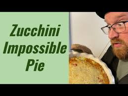 how to make a zucchini impossible pie