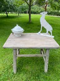 Antique Country Chopping Table