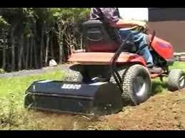 garden tractor rototiller 700312