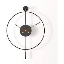 Swinging Pendulum Hanging Clock