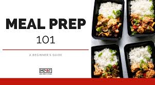 meal prep 101 for beginners meal prep