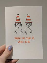 Funny & naughty birthday cards. Birthday Card Couples Card Anniversary Card Friendship Card Weird People Traffic Cone Thanks F Friendship Cards Birthday Cards Funny Birthday Cards
