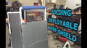 build a deployable nerf riot shield