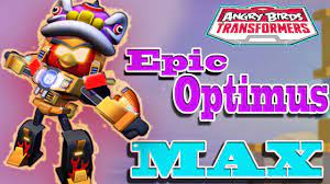 Angry Birds Transformers - Epic Optimus Max Level! - YouTube