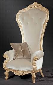 new baroque design armchair trono big