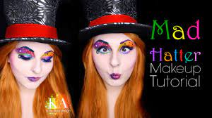 mad hatter halloween makeup tutorial
