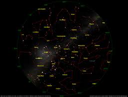 Sky Of The Month Star Chart Jan 2014 The Virtual